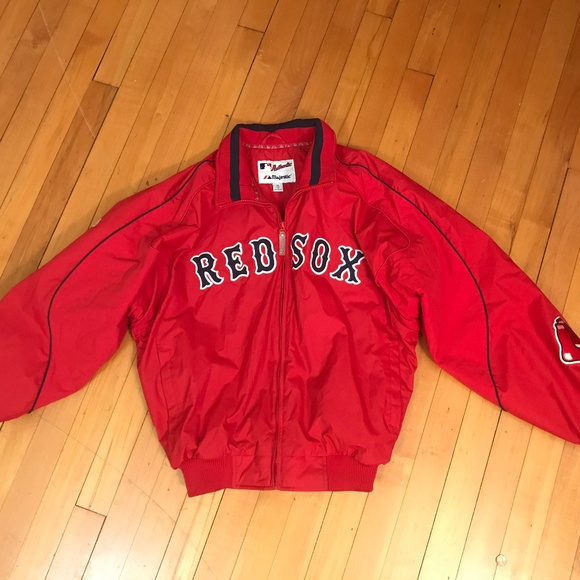 red sox on field jacket